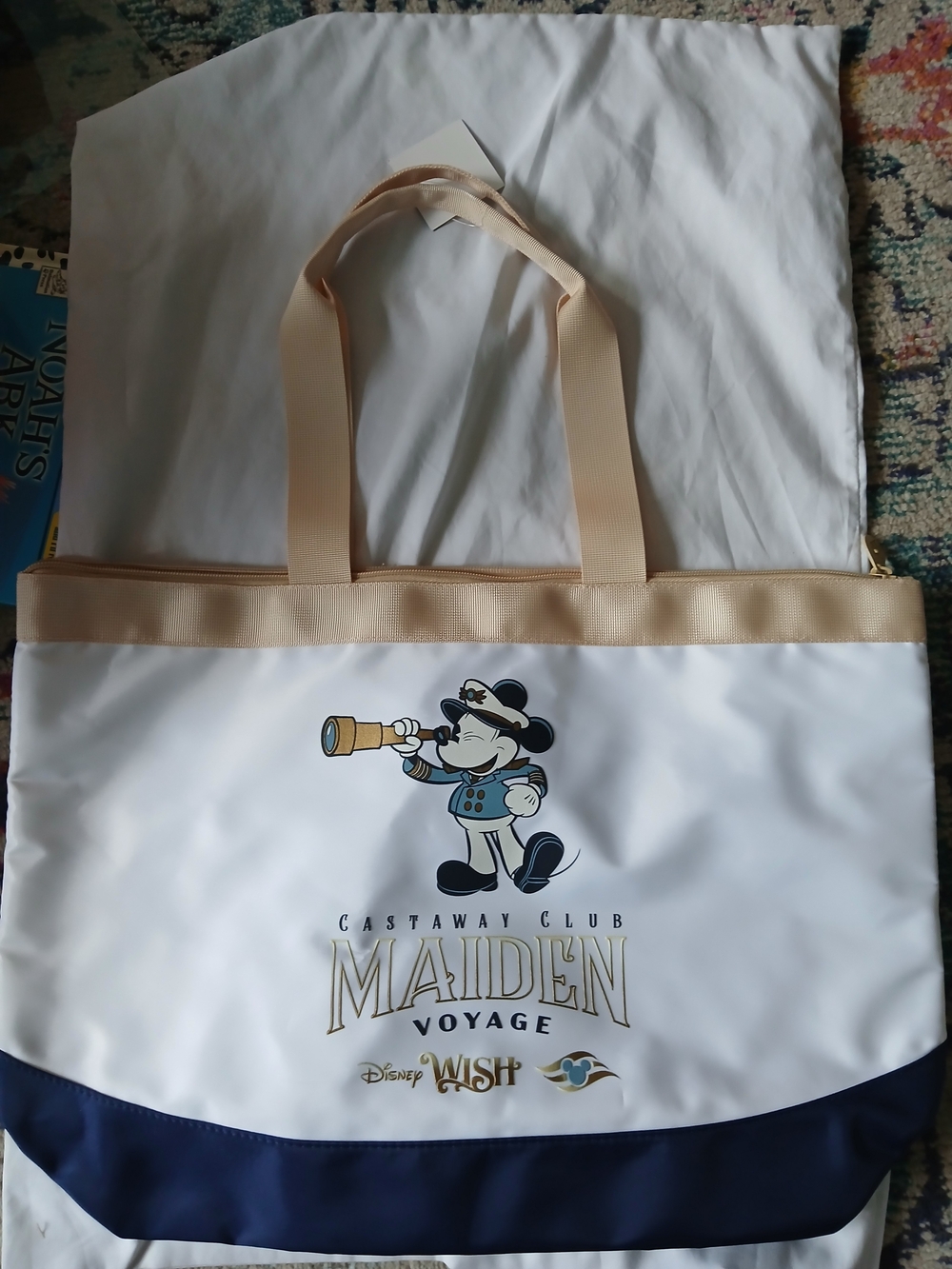Disney Cruise Line Maiden Voyage Tote Bag New